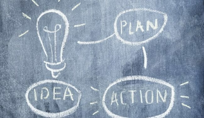 idea plan and action